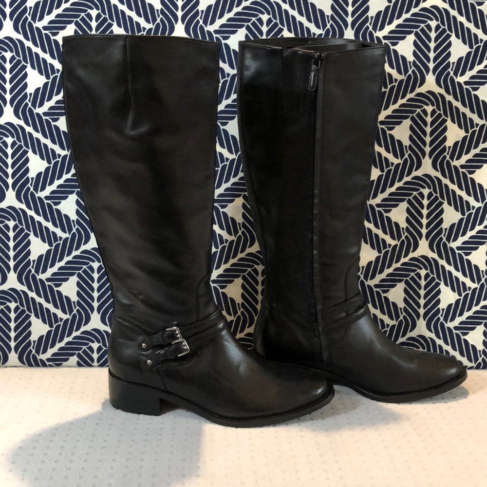 Cole Haan black boots NIB